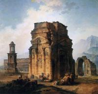 Robert, Hubert - The Arc de Triomphe and the Theatre of Orange